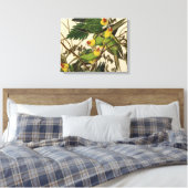 Audubon Carolina Parrot Bird Illustration Leinwanddruck (Insitu (Schlafzimmer))