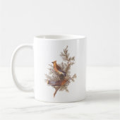 Audubon Cedar Waxwing Bird Kaffeetasse (Links)