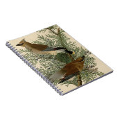 Audubon Cedar Waxwing Bird Notizblock (Rechte Seite)