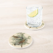 Audubon Cedar Waxwing Getränkeuntersetzer (Seite)