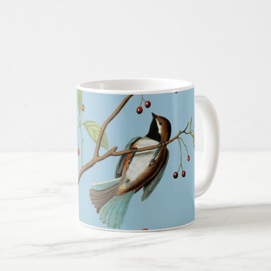 Audubon: Chickadee Kaffeetasse (VorderseiteRechts)