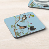 Audubon: Chickadee Untersetzer (Linke Seite)