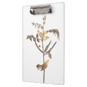 Audubon Children's Warbler Songbird Klemmbrett (Links)