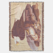 Audubon Classic Bald Eagle mit frischem Fisch Decke (Vorderseite Vertikal)