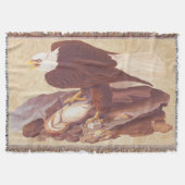 Audubon Classic Bald Eagle mit frischem Fisch Decke (Vorderseite)