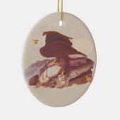 Audubon Classic Bald Eagle mit frischem Fisch Keramik Ornament (Rechts)