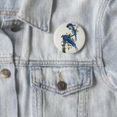 Audubon Columbia Jay Black Throated Magpie Jay Button (Beispiel)