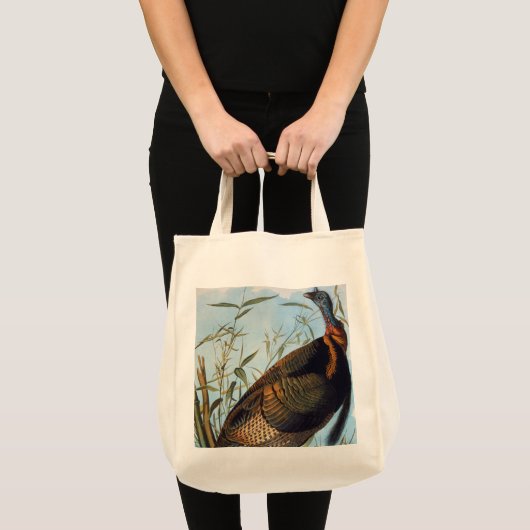 Audubon: Die wilde Türkei Tragetasche (Vorderseite (Produkt))