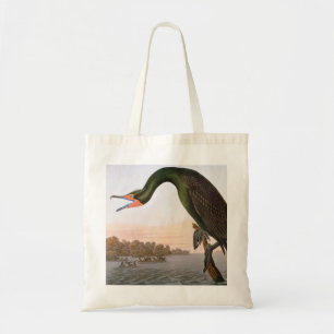 Audubon: Doppelter Kormoran mit Haube Tragetasche