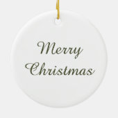 Audubon Downy Woodpecker Pair Keramikornament (Hinten)