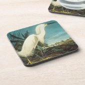 Audubon: Egret Getränkeuntersetzer (Linke Seite)