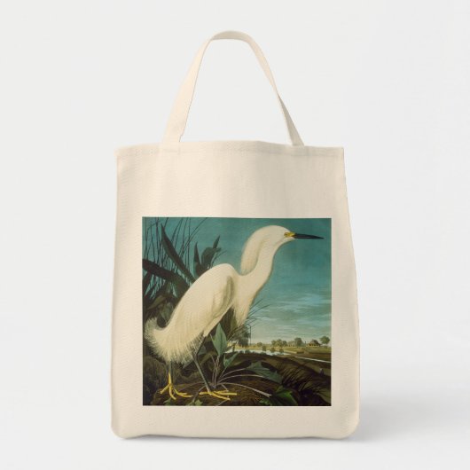 Audubon: Egret Tragetasche (Vorne)
