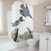 Audubon Eisvogel-Vogel-Tier-Duschvorhang Duschvorhang (Beispiel)