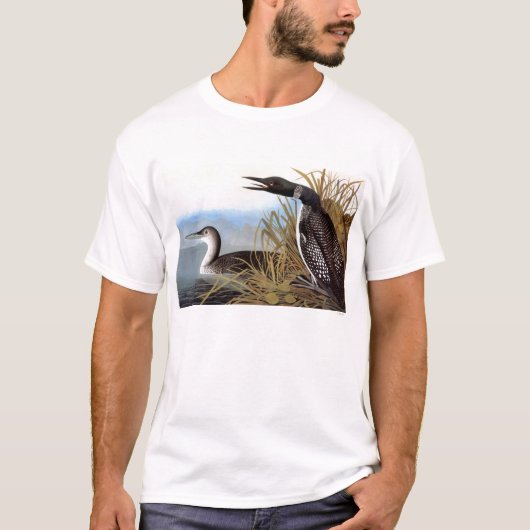 Audubon: Gemeiner Loon T-Shirt (Vorderseite)