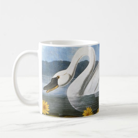 Audubon: Gemeiner Schwan Kaffeetasse (Links)