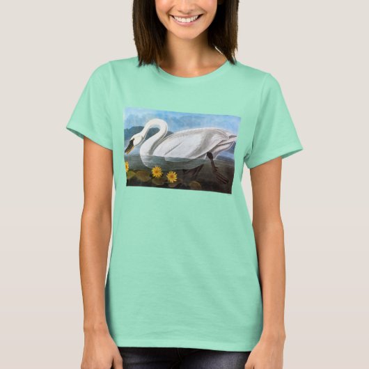 Audubon: Gemeiner Schwan T-Shirt (Vorderseite)