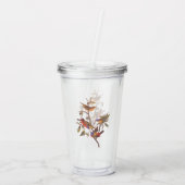 Audubon gemeißte Jagdvögel ist Wildpflanzenbaum Acryltrinkbecher (Rückseite)