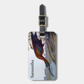 Audubon: Glattes IBIS Gepäckanhänger (Vorderseite vertikal)