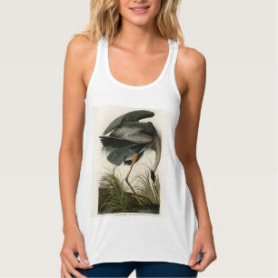 Audubon Graureiher-Marschvogel Tank Top