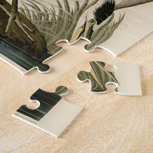 Audubon Great Blue Heron Birds Puzzle (Seite)