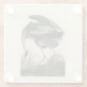 Audubon Great Blue Heron Marsh Bird Glasuntersetzer (Rückseite)