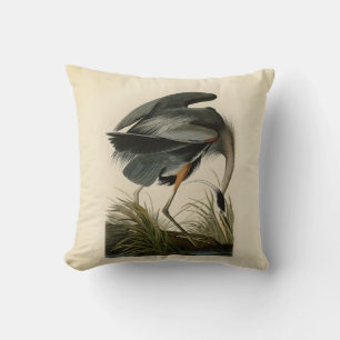 Audubon Great Blue Heron Marsh Bird Kissen