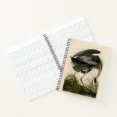 Audubon Great Blue Heron Marsh Bird Notizblock (Innenseite)