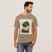 Audubon Great Blue Heron Marsh Bird T-Shirt (Vorne ganz)