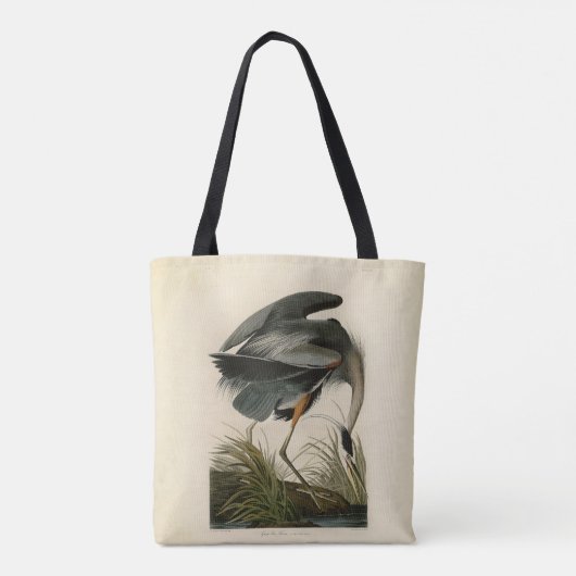 Audubon Great Blue Heron Marsh Bird Tasche (Rückseite)