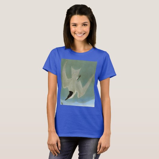 Audubon: Gull-Billed Tern T-Shirt (Vorne ganz)