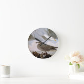 Audubon: Hering Gull Runde Wanduhr (Zuhause)