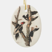 Audubon Ivory-Billed Woodpecker Keramikornament (Hinten)