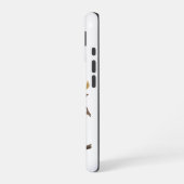 Audubon Kardinal Pair in Wild-Almond-Tree iPhone 16 Hülle (Linke Seite)