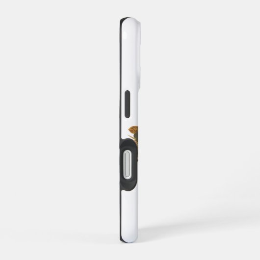 Audubon Kardinal Pair in Wild-Almond-Tree iPhone 16 Hülle (Rechte Seite)