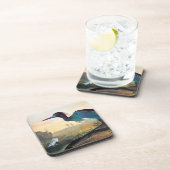 Audubon: Kleines Blau-Reiher Getränkeuntersetzer (Rechte Seite)