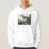 Audubon: Kleines Blau-Reiher Hoodie (Vorderseite)