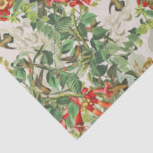 Audubon Kolibri-Vogel-Blumen-Seidenpapier Seidenpapier (Detail)