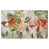 Audubon Kolibri-Vogel-Tier-Blumengewebe Stoff (Fat Quarter (45,7 x 55,9 cm))