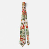 Audubon Kolibri-Vogel-Tier-BlumenKrawatte Krawatte (Vorderseite)