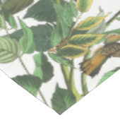 Audubon Kolibri-Vogel-Tierblumentischdecke Tischdecke (Schrägansicht)