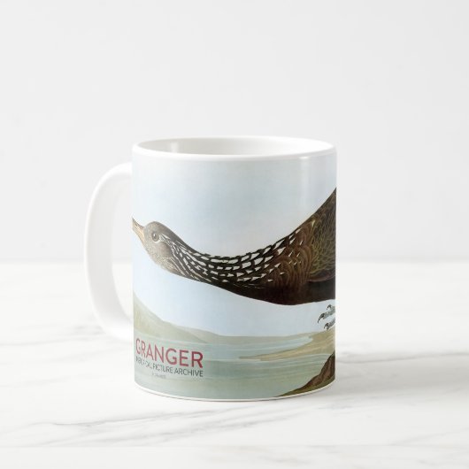 Audubon: Limpkin Kaffeetasse (Vorderseite Links)