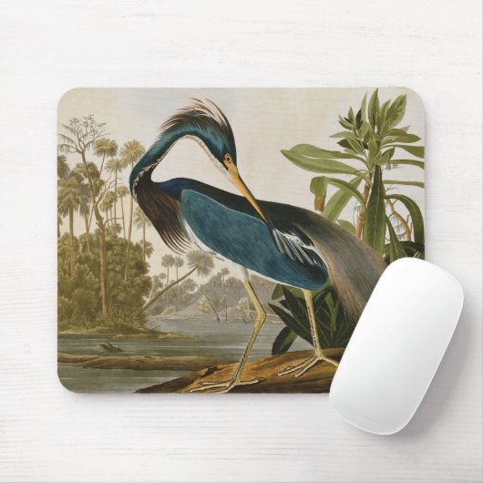 Audubon Little Blue Herde Mousepad (Mit Mouse)