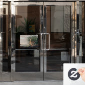 Audubon Long Billed Curlew Bird Fensteraufkleber (Büro Tür)