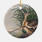 Audubon Long Billed Curlew Bird Keramik Ornament (Hinten)