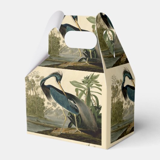 Audubon Louisiana Heron Birds America Art Geschenkschachtel (Vorderseite)