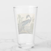 Audubon Louisiana Heron Birds America Art Glas (Rückseite)