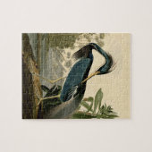 Audubon Louisiana Heron Birds America Art Puzzle (Horizontal)