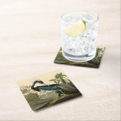 Audubon Louisiana Heron Birds America Art Rechteckiger Pappuntersetzer (Vor Ort)