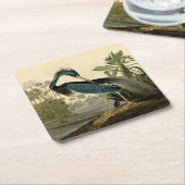 Audubon Louisiana Heron Birds America Art Rechteckiger Pappuntersetzer (angewinkelt)