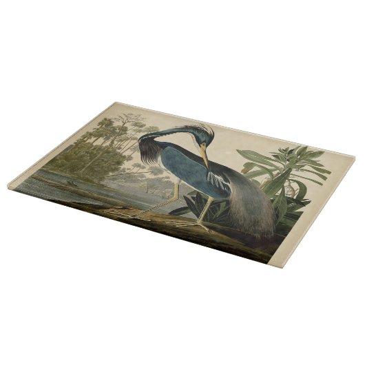 Audubon Louisiana Heron Birds America Art Schneidebrett (Ecke)